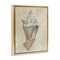 Stupell Industries Tan Toned Conch Shell Floating Frame By Michael Willett
